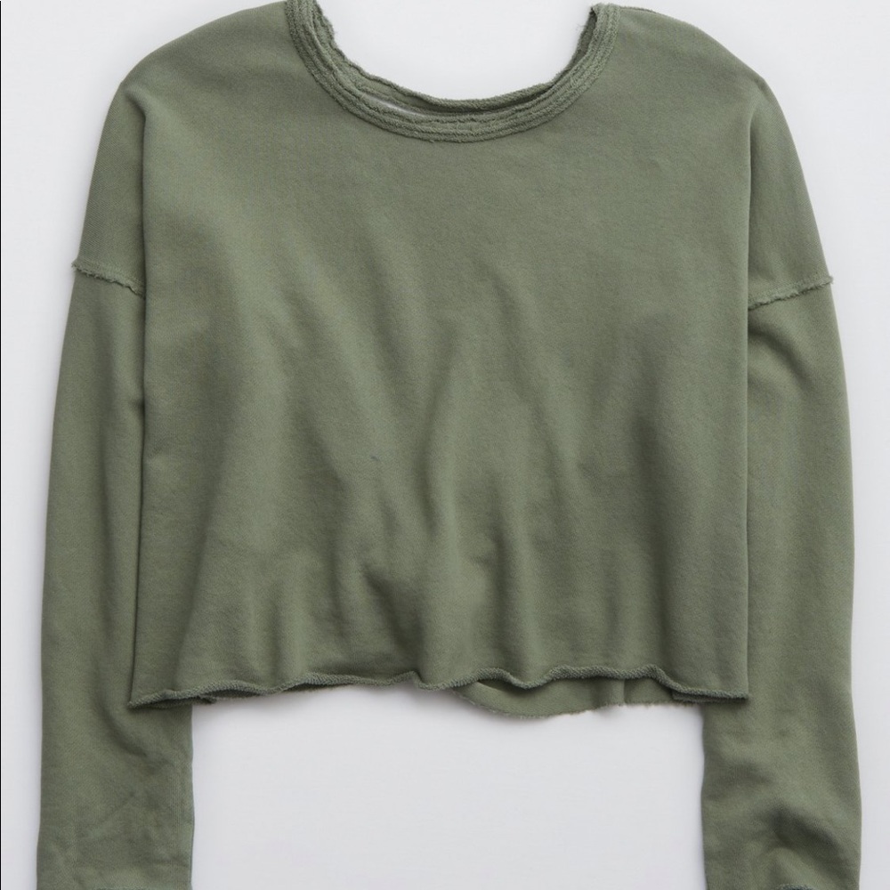 Open back aerie sweater